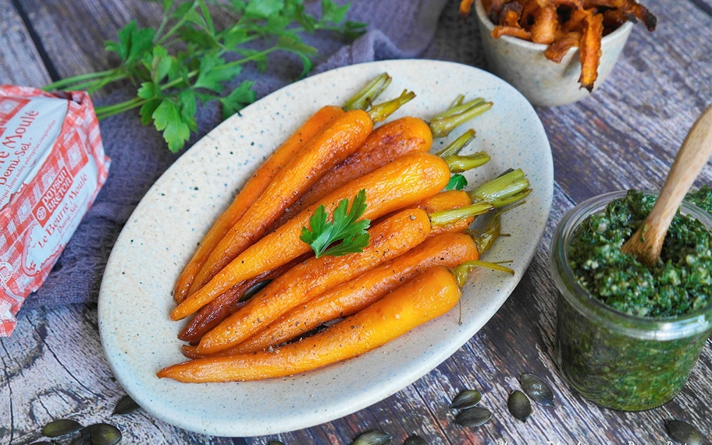 Carottes glacées à l'orange et épices - 2kg