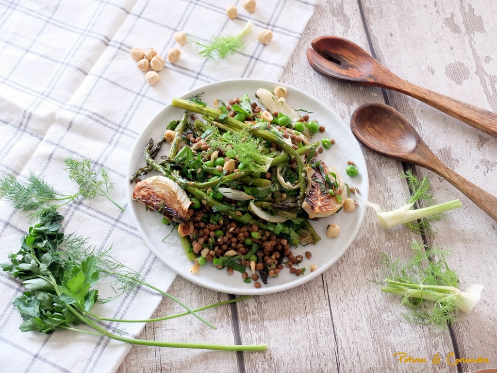 Salade de lentilles vertes/feta/roquette/tomates sechées - 500gr (copie)